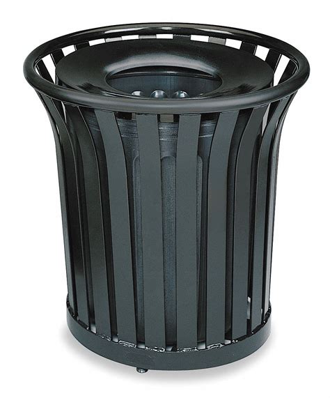 metal trash can for house|50 gallon metal garbage can.